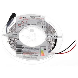 Лента светодиодная ЭРА LS3528-60LED-IP20-W-eco-3m