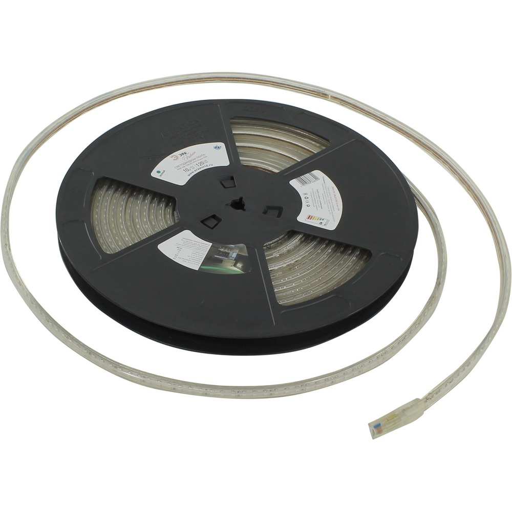 Лента светодиодная ЭРА 3528-220-120LED-IP67-G-10m