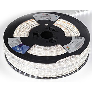 Лента светодиодная ЭРА 3528-220-60LED-IP67-W-25m