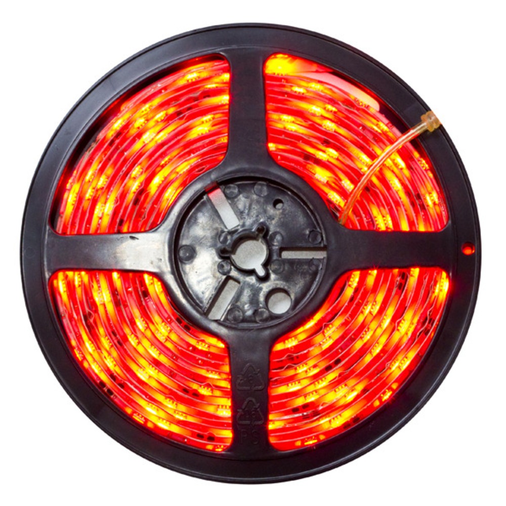 Лента светодиодная Neon-Night LED лента герметичная в силиконе 10 мм IP65 SMD 5050 30 диодов/метр 12V цвет красный 141-441