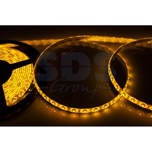 Лента светодиодная Lamper 141-352 8 мм, IP65, SMD 2835, 60 LED/m, 12 V, цвет свечения желтый (5 метров)