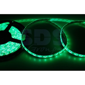 Лента светодиодная Lamper 141-354 8 мм, IP65, SMD 2835, 60 LED/m, 12 V, цвет свечения зеленый (5 метров)