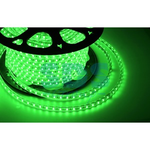 Лента светодиодная Neon-Night 142-604 LED лента 220 В, 10х7 мм, IP67, SMD 2835, 60 LED/m, цвет свечения зеленый (100 метров)