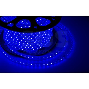 Лента светодиодная Neon-Night 142-603 LED лента 220 В, 10х7 мм, IP67, SMD 2835, 60 LED/m, цвет свечения синий (100 метров)