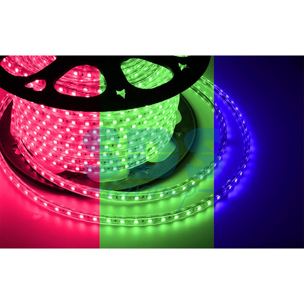 Лента светодиодная Neon-Night 142-109 LED лента 220 В, 13х8 мм, IP67, SMD 5050, 60 LED/m, цвет свечения RGB (100 метров)