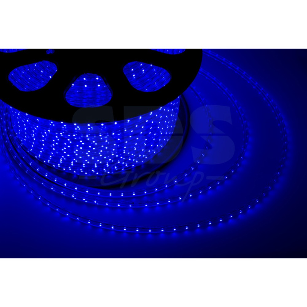Лента светодиодная Neon-Night 142-103 LED лента 220 В, 13х8 мм, IP67, SMD 5050, 60 LED/m, цвет свечения синий (100 метров)