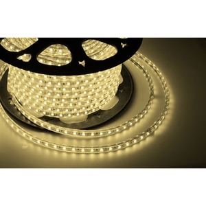 Лента светодиодная Neon-Night 142-606 LED лента 220 В, 10х7 мм, IP67, SMD 2835, 60 LED/m, цвет свечения теплый белый (100 метров)