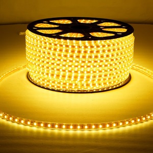 Лента светодиодная Neon-Night 142-102 LED лента 220 В, 13х8 мм, IP67, SMD 5050, 60 LED/m, цвет свечения желтый (100 метров)
