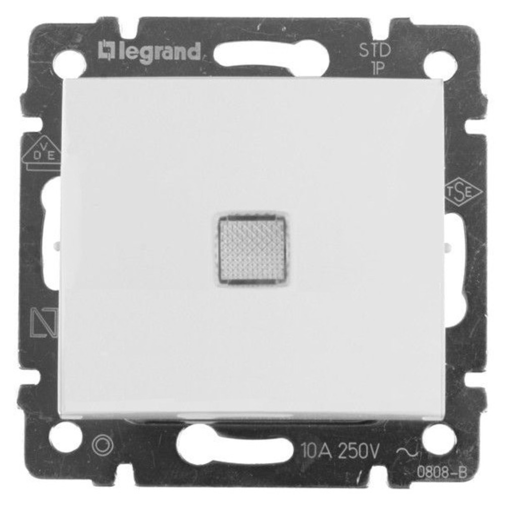 Выключатель одноклавишный Legrand 774410 Valena