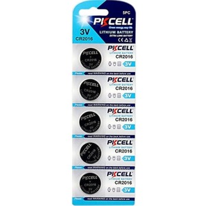 Батарейка PKCELL CR2016-5B тип - CR2016 5 шт в блистере