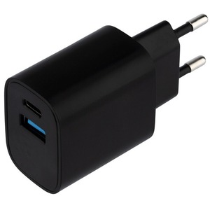 Сетевое зарядное устройство Rexant 16-0297 USB + Type-C, 5V, 2.4 A, черное