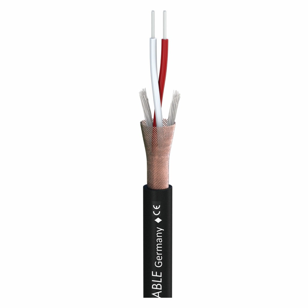 Микрофонный кабель Sommer Cable 200-0011 SC-Silver Stage Black