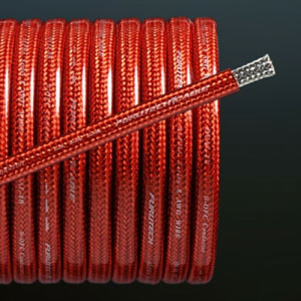 Аккумуляторный кабель в нарезку Furutech OVAL-2B Red