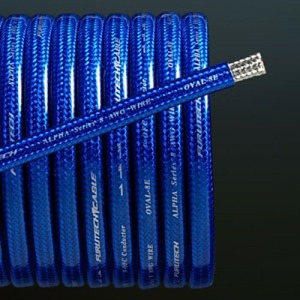 Аккумуляторный кабель в нарезку Furutech OVAL-2E Blue
