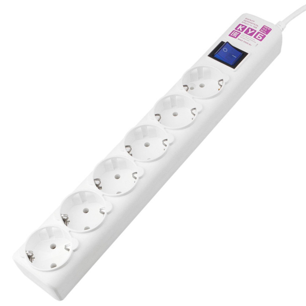 Сетевой фильтр Power Cube SPG6-16-3М 3.0m