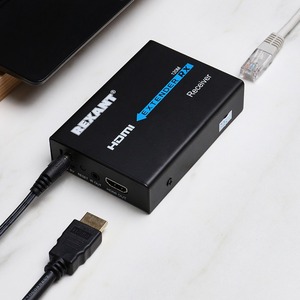 Передача по витой паре HDMI Rexant 17-6972 Приёмник сигнала HDMI по витой паре LAN (RJ-45) кат. 5е/6