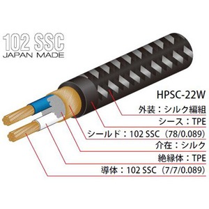Отрезок аудио кабеля Oyaide (арт. 6059) HPSC-22W 0.92m
