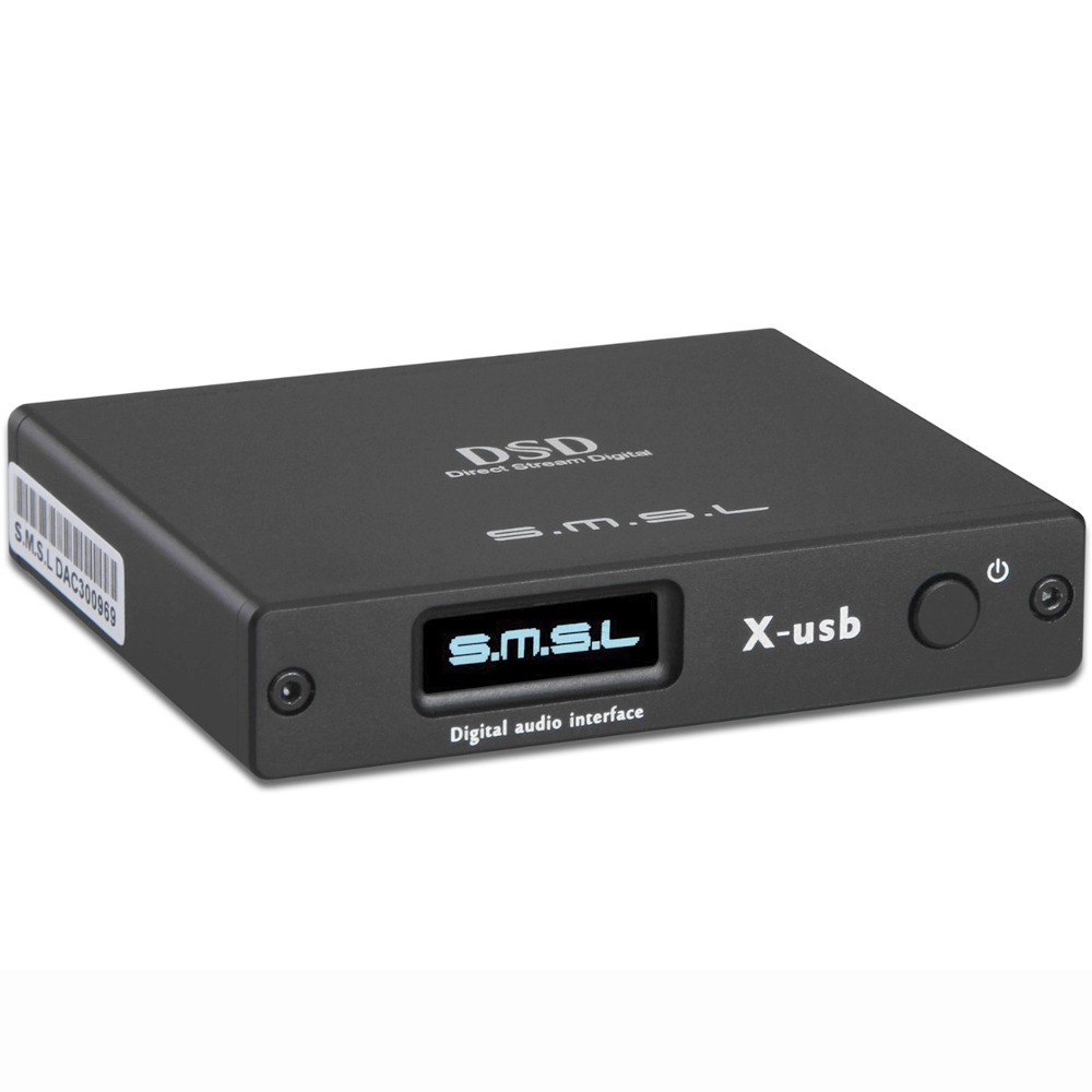 Преобразователь форматов Аудио SMSL X-USB Black