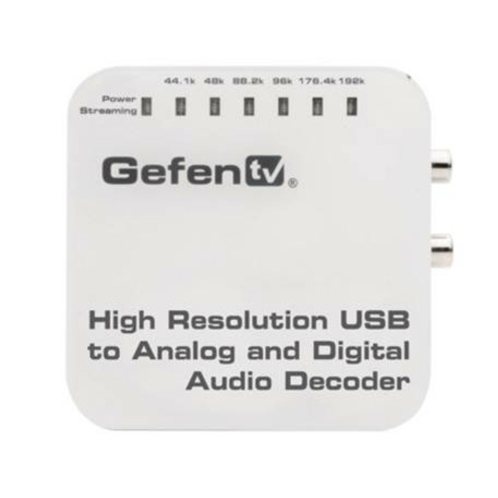 Преобразователь форматов Аудио Gefen GTV-192KUSB-2-ADAUD