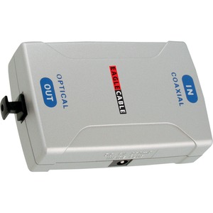 Преобразователь форматов Аудио Eagle Cable 3083801 DELUXE Digital Audio Converter Coax to Opto