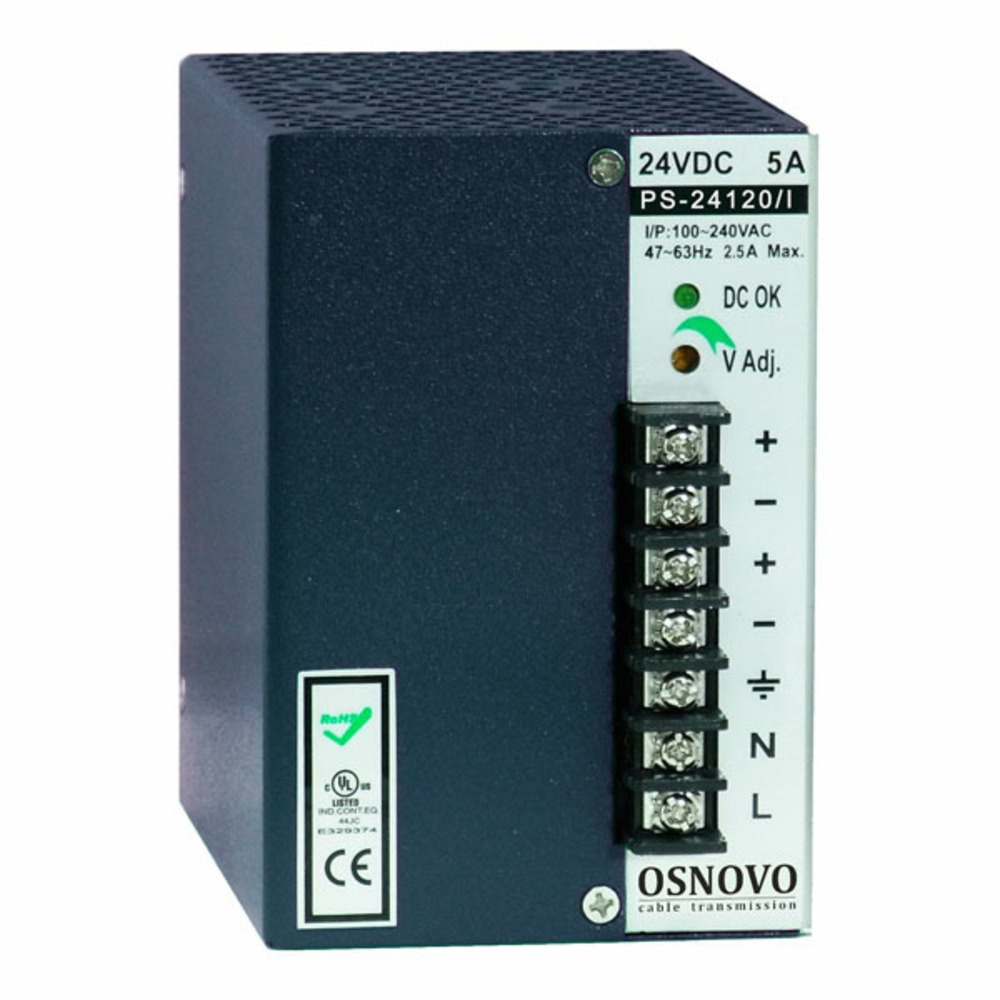 Электропитание приборов Osnovo PS-24120/I