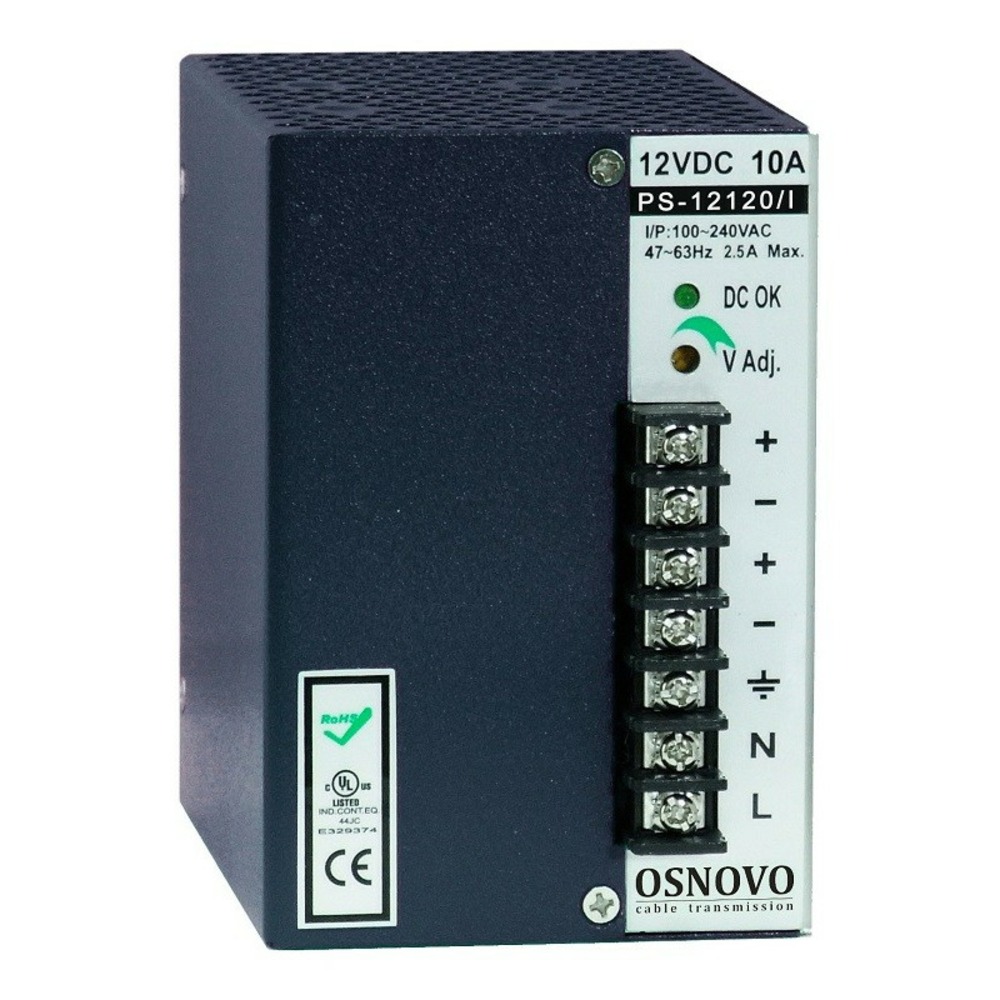 Электропитание приборов Osnovo PS-12120/I
