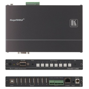 Коммутатор DisplayPort, USB и аудио Kramer VS-801USB