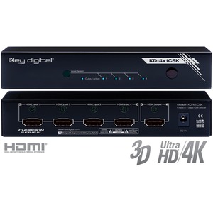 Коммутатор HDMI Key Digital KD-4X1CSK