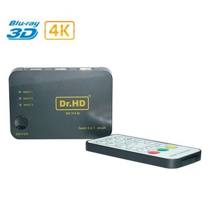 HDMI переключатель 3x1 Dr.HD 005006021 SW 314 SL