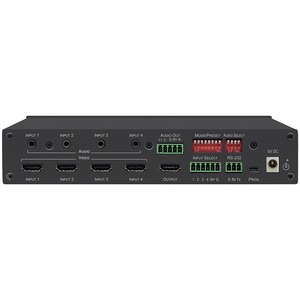 Коммутатор 4х1 HDMI и аналогового аудио с автоматическим переключением Kramer VS-411UHD