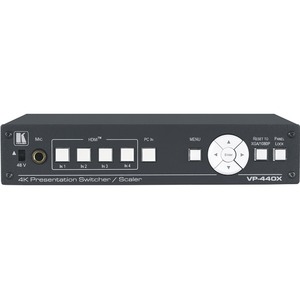 Презентационный масштабатор / коммутатор 4хHDMI, VGA в HDMI и HDBaseT Kramer VP-440X