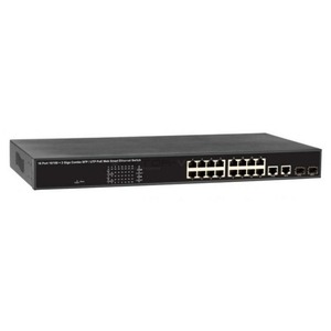 Коммутатор с PoE Osnovo SW-61622/B(250W)