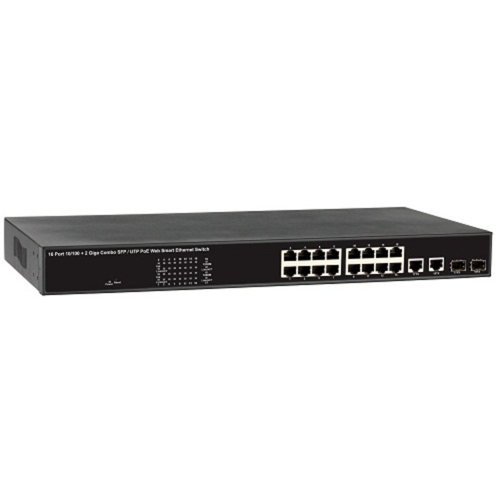 Коммутатор с PoE Osnovo SW-61622/MB