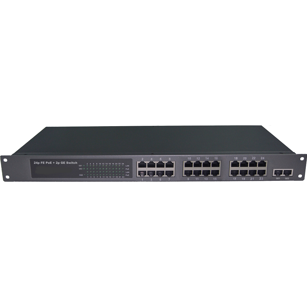 Коммутатор с PoE Osnovo SW-62422/B(400W)