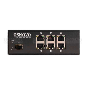 Коммутатор с PoE промышленный Osnovo SW-40501/IC