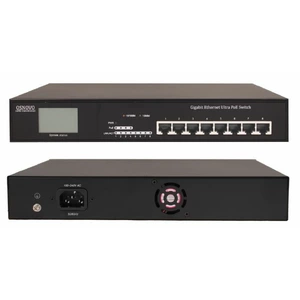 Коммутатор с измерением PoE Osnovo SW-8080/THE