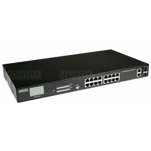 Коммутатор с измерением PoE Osnovo SW-61622/TB