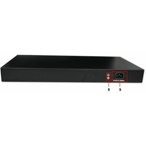 Коммутатор с измерением PoE Osnovo SW-62422/TB