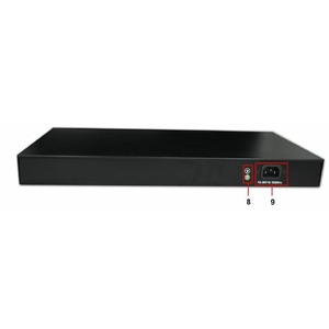 Коммутатор с измерением PoE Osnovo SW-8242/TB