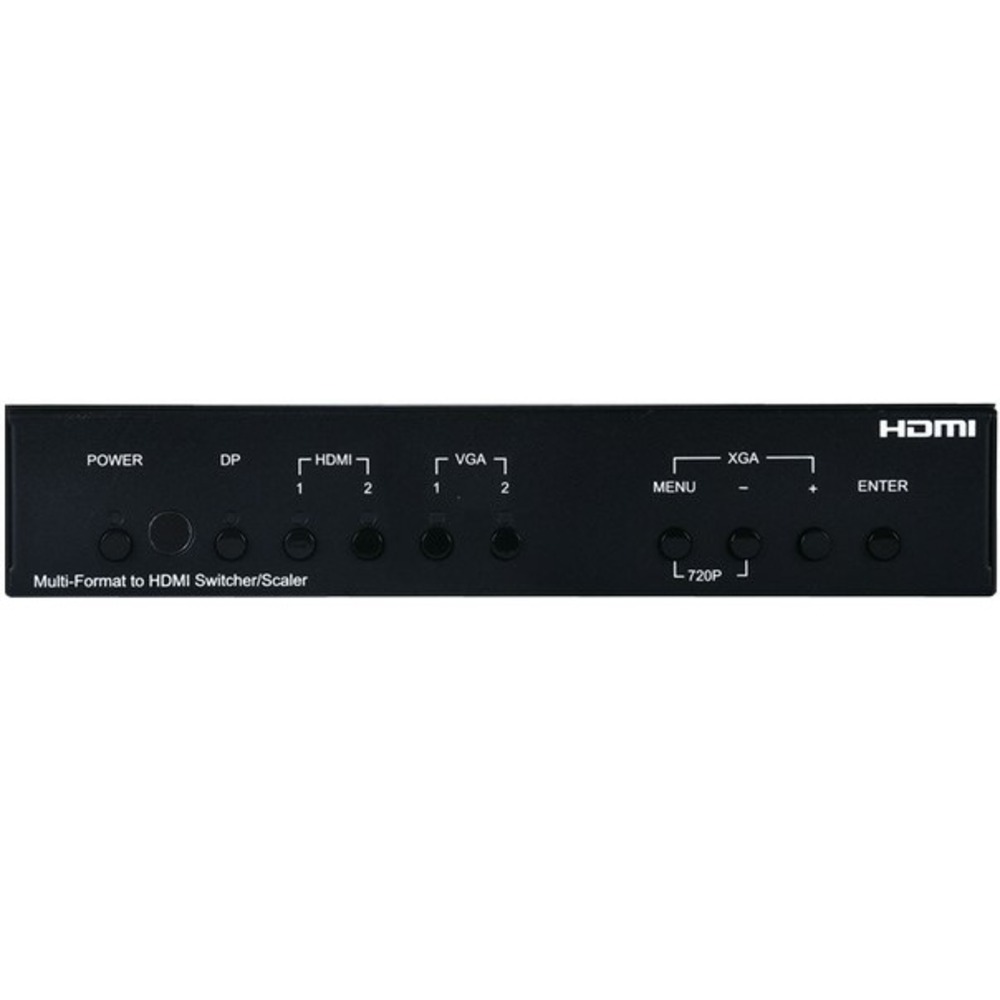 Масштабатор-автокоммутатор сигналов 2хHDMI, DisplayPort, 2хVGA Cypress CSC-5501TX