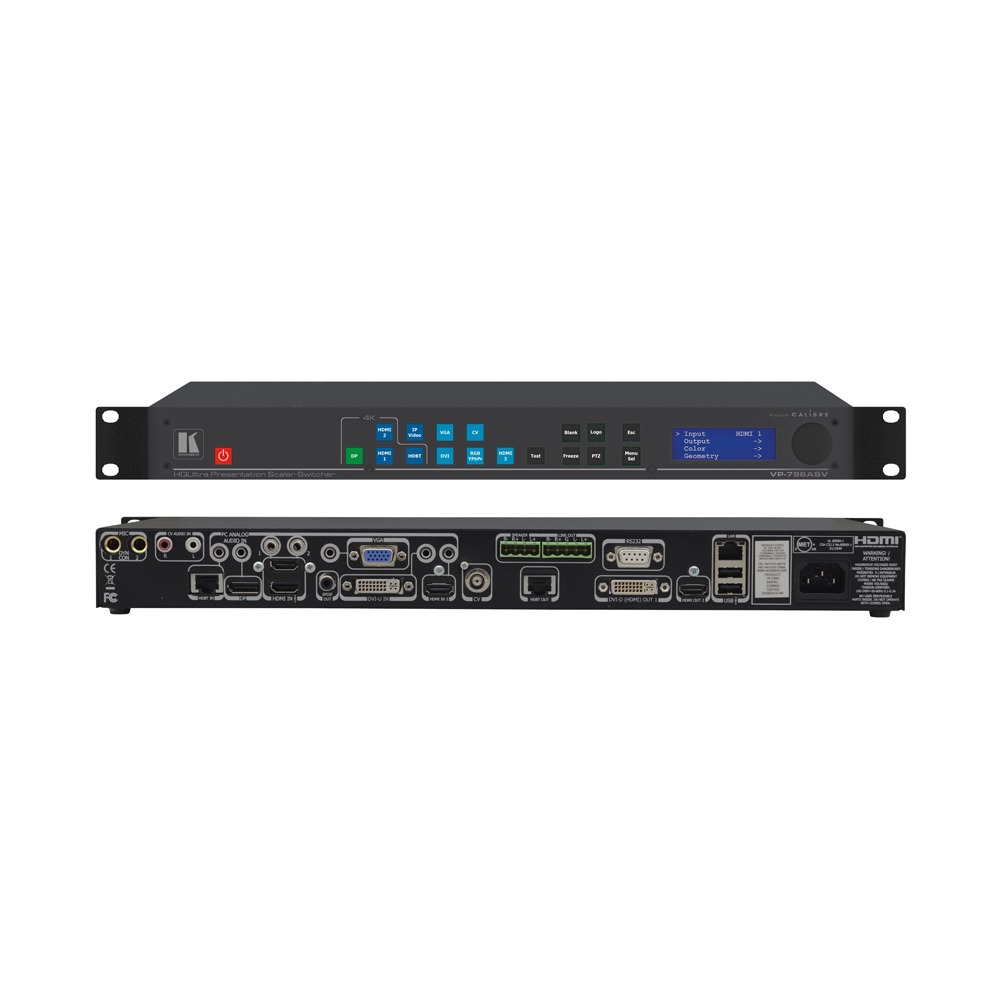 Масштабатор видео, графика (VGA), HDMI Kramer VP-796ASV