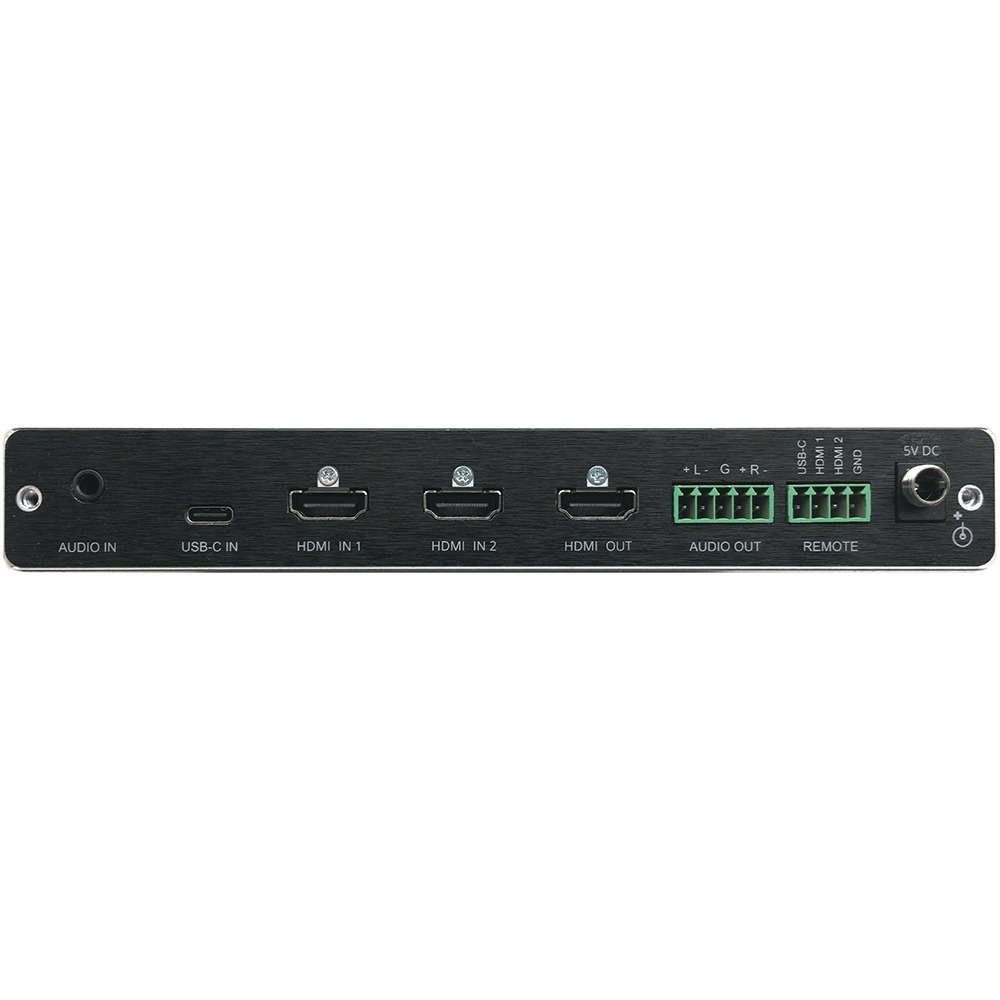 Масштабатор 3хHDMI и USB-C в HDMI 4K/60 с эмбеддированием и деэмбеддированием аудио Kramer VP-451