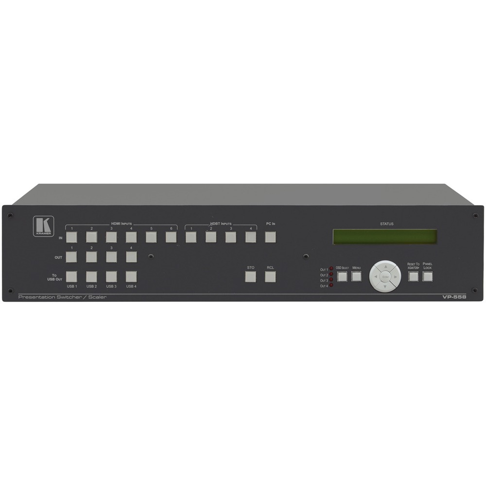 Многофункциональный масштабатор, коммутатор Kramer VP-558