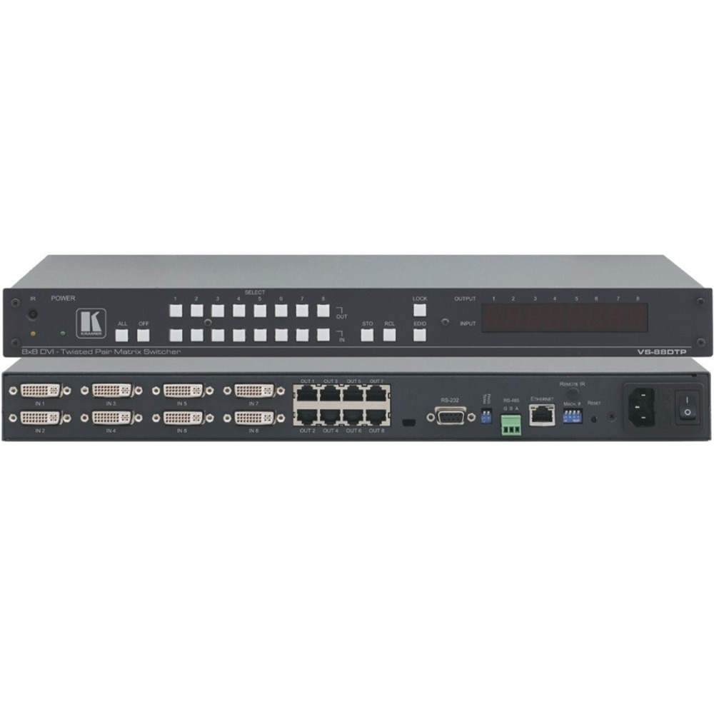 Матричный коммутатор DVI Kramer VS-88DTP
