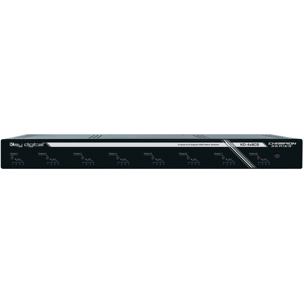 Матричный коммутатор HDMI Key Digital KD-4X8CS