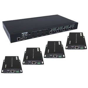 HDMI 2.0 матрица 4x4 с удлинением по UTP с HDBase-T Dr.HD 005005026 MA 445 FBT 70