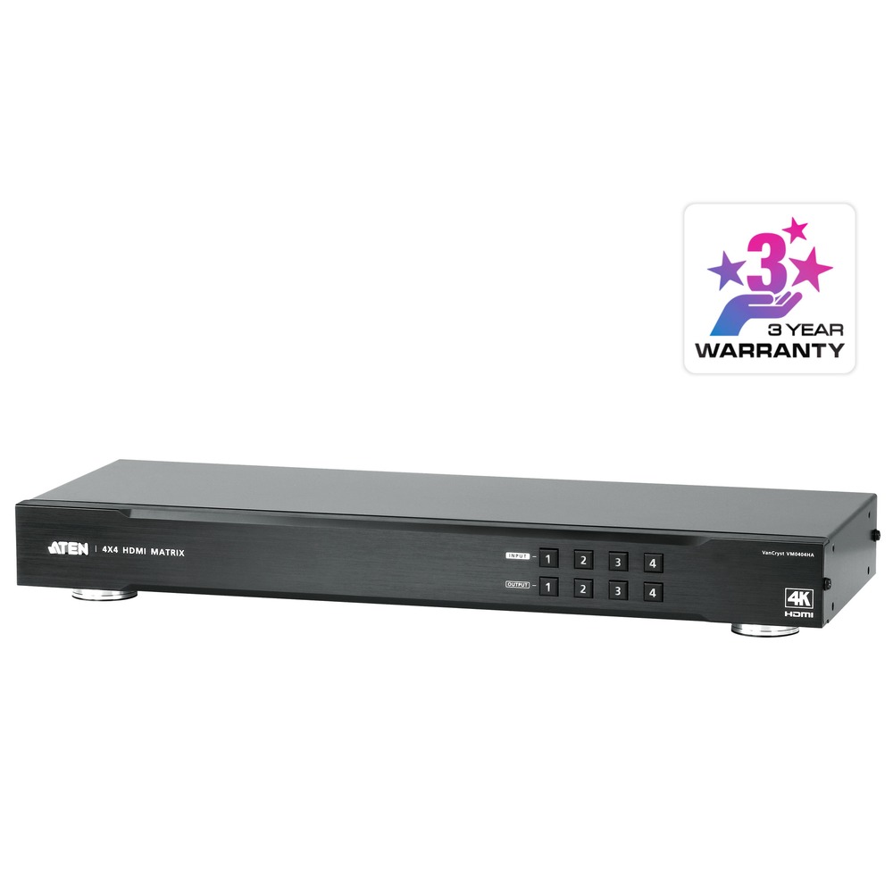 Матричный коммутатор HDMI ATEN VM0404HA