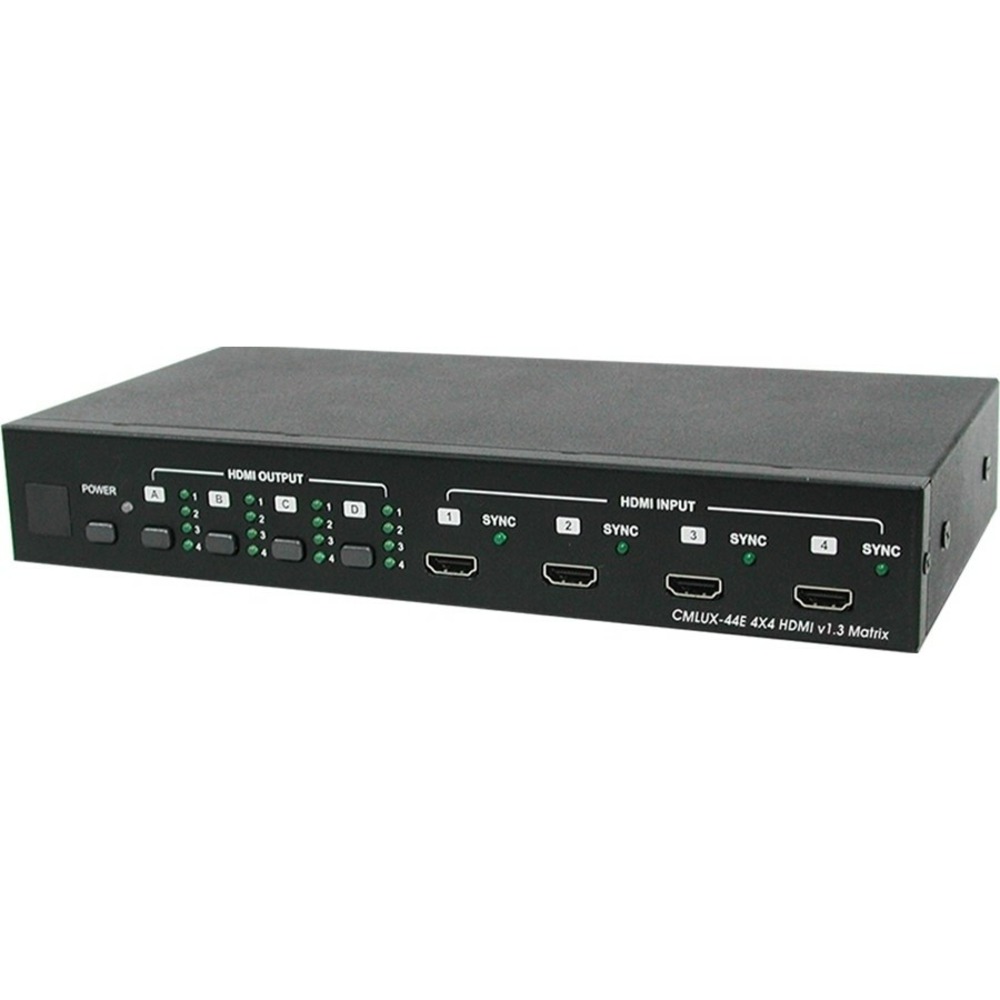 Матричный коммутатор 4х4 сигналов интерфейса HDMI Cypress CMLUX-44E