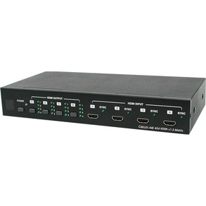 Матричный коммутатор 4х4 сигналов интерфейса HDMI Cypress CMLUX-44E
