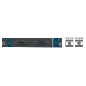 Плата c 2 входами VGA (аналоговыми) и стереоаудио Kramer VGAA-IN2-F16/STANDALONE